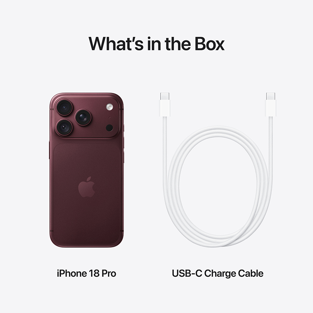 Apple iPhone 18  Pro 2TB Burgundy