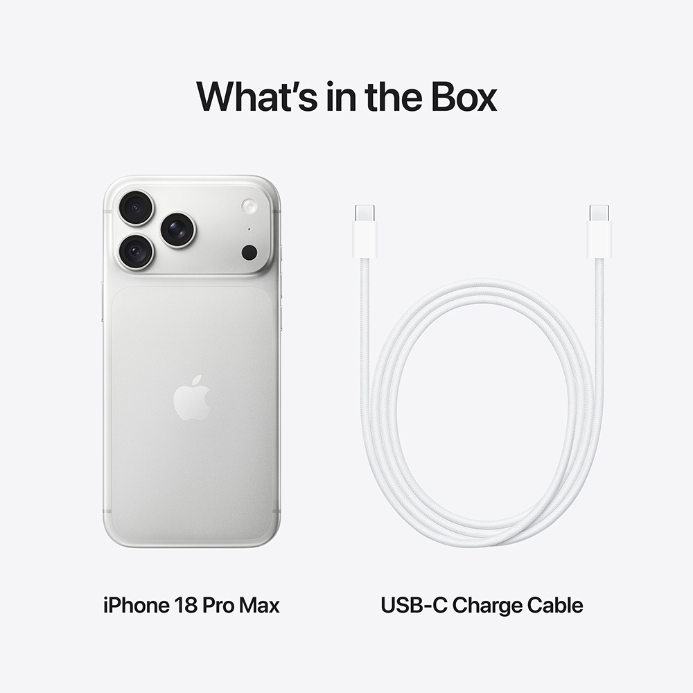 Apple iPhone 18 Pro Max 512GB Silver