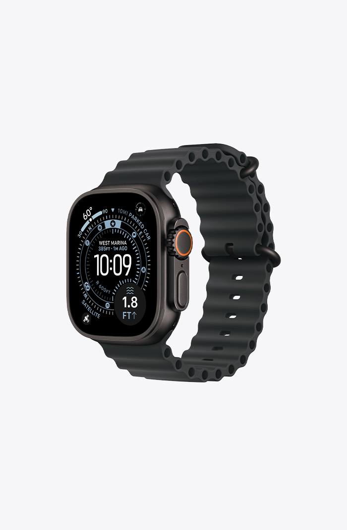 Apple Watch Ultra 3 49mm Black Titanium Case