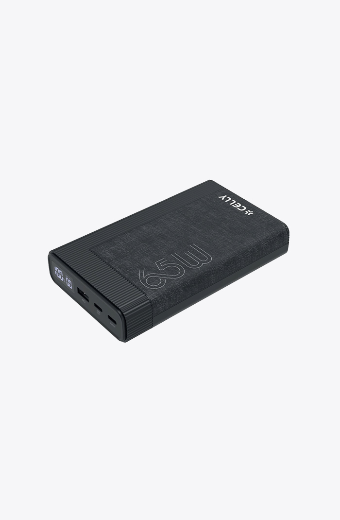 Celly Power Bank 65W 20,000MAH