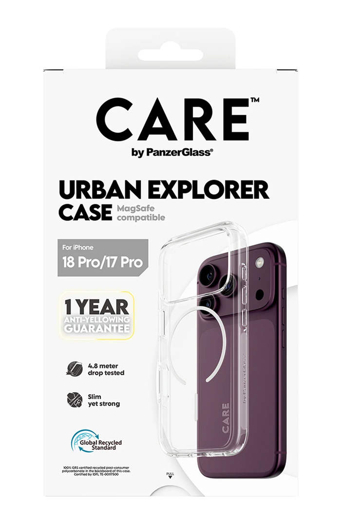 Transparent Urban Case White Magsafe iPhone 18 Pro | 17 Pro