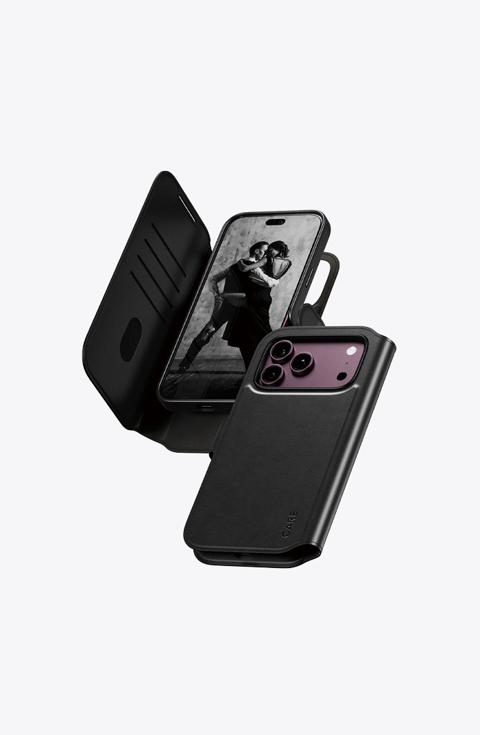 Tango 2-in-1 Wallet Case Black MagSafe iPhone 18 Pro Max | 17 Pro Max