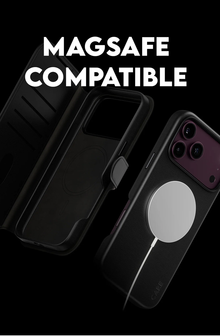 Tango 2-in-1 Wallet Case Black MagSafe iPhone 18 Pro | 17 Pro