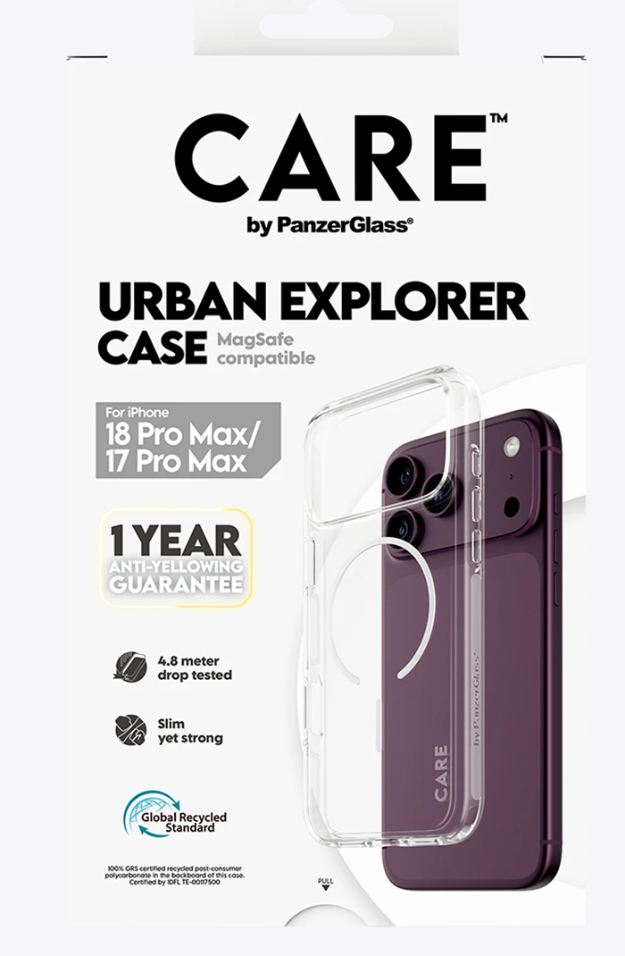 Transparent Urban Case White Magsafe iPhone 18 Pro Max | 17 Pro Max