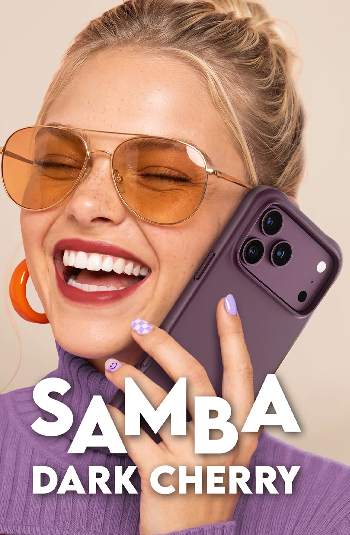 Burgundy Samba Case MagSafe iPhone 18 Pro | 17 Pro