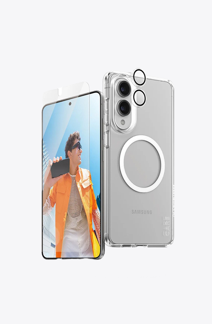 Samsung S25 Edge Panzer 3 in 1 Bundel Protection
